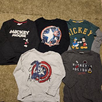 Lot t-shirts manches longues 