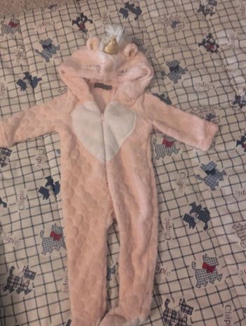 Pyjama combi polaire 68 cm