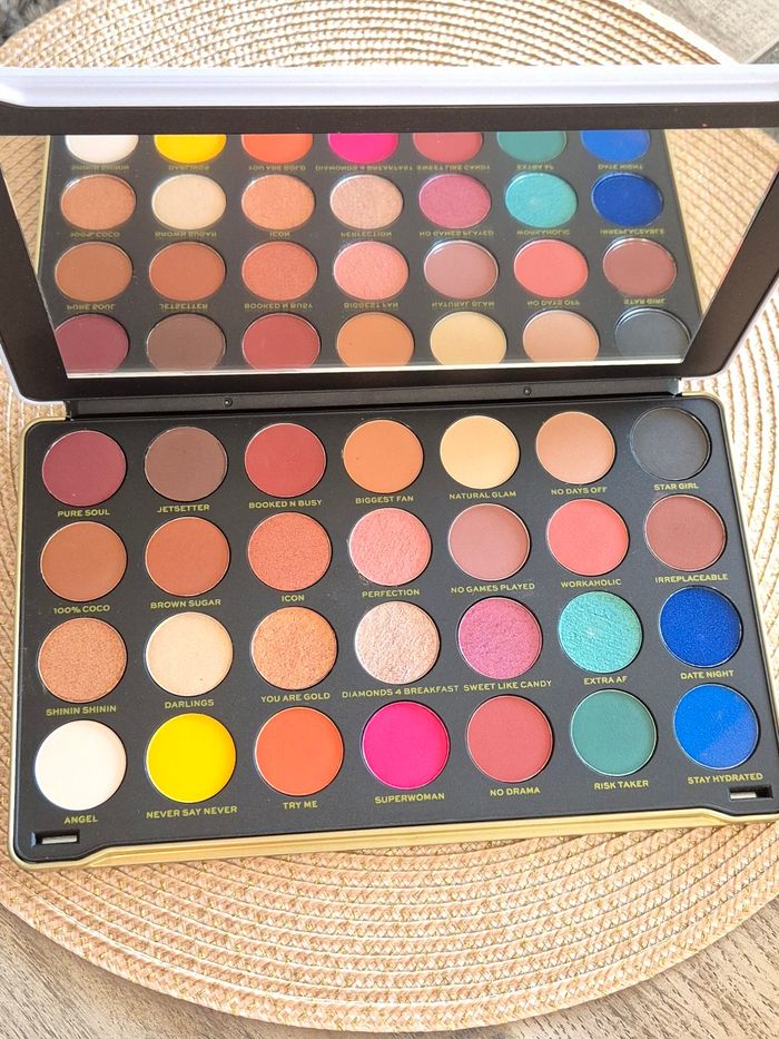 Palette 28 fards à paupières Patricia Bright