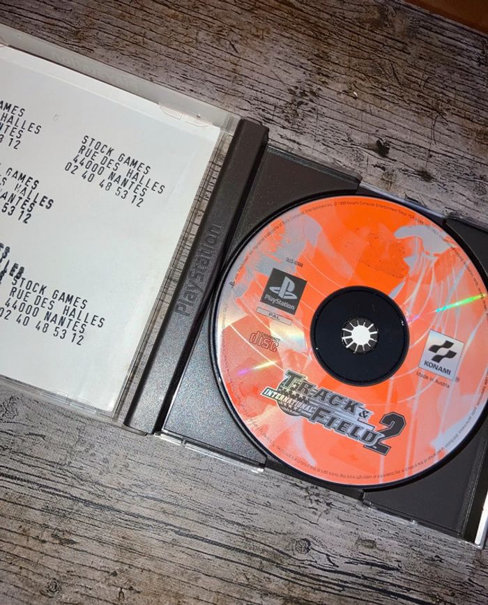 Track & Field 2 jeu PS1 sans notice Sony - photo numéro 2