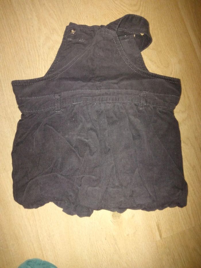 Robe velours et t-shirt ML 9 mois - photo numéro 4