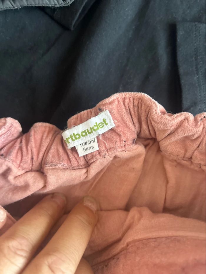 Ensemble jupe tee Shirt et veste taille 5 ans - photo numéro 2