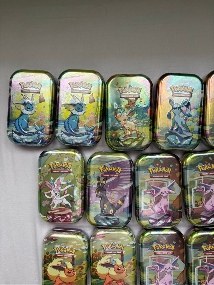 Lot mini tins 8.5 évolutions prismatiques - photo numéro 4