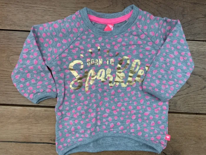Sweat fille gris