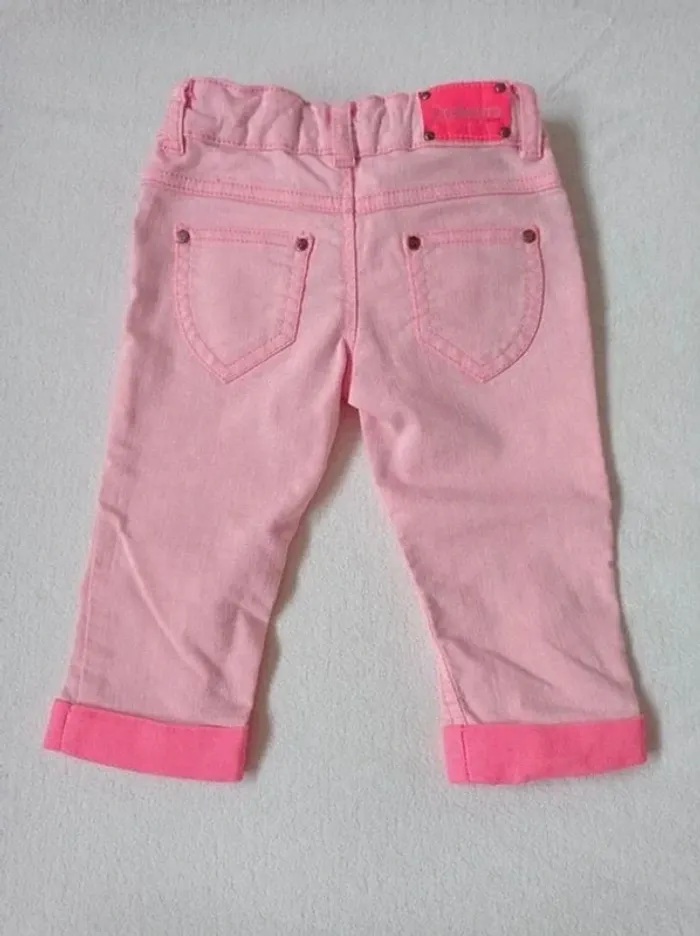 Pantalon jean fille Okaïdi skinny 3 ans - photo numéro 3