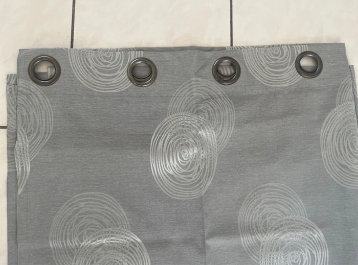 Double rideau gris - photo numéro 2