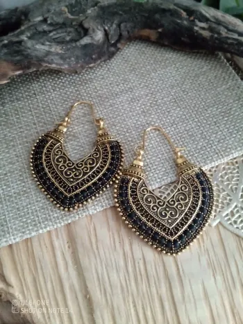 Boucles d'oreilles bohèmes orientales