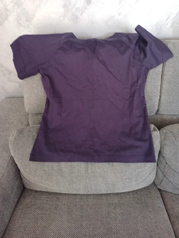Haut violet taille 40 - photo numéro 2