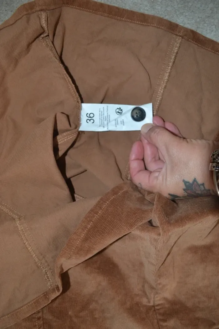 Robe en velours Grain de malice - Taille 36 - photo numéro 6