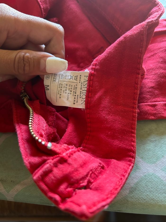 Pantalon rouge - photo numéro 2