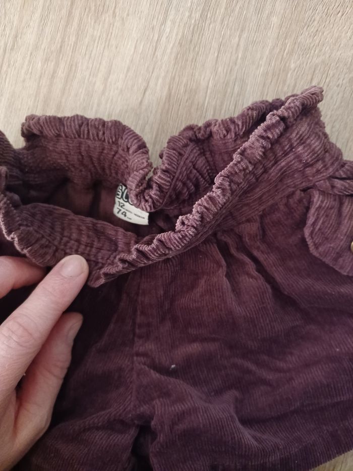 Short 12 mois tape à l oeil - photo numéro 3