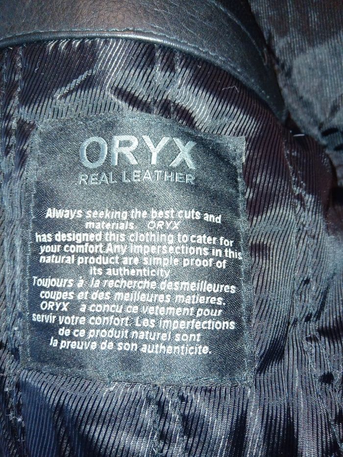 Blouson cuir neuf Oryx - photo numéro 3