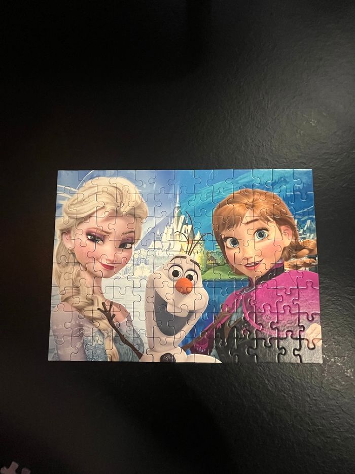 Lot de 4 puzzles La Reine des Neiges – 4 x 100 pièces - photo numéro 6