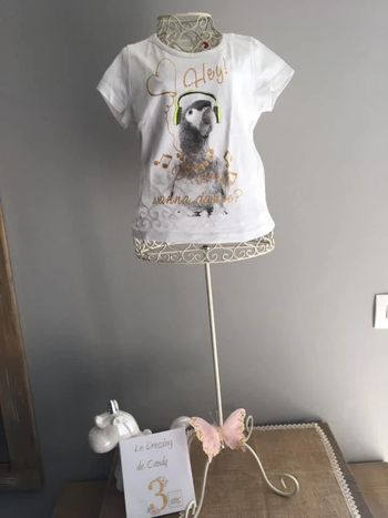 T-shirt fille 3 ans
