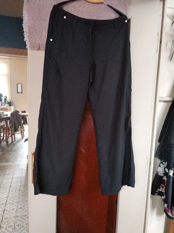 Pantalon léger jambes larges