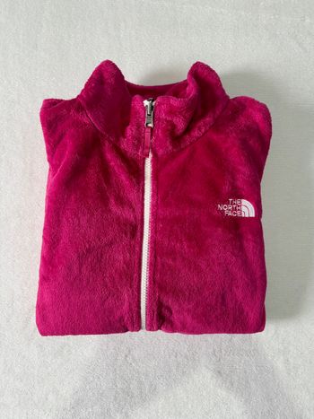 Veste polaire moumoute rose the north face pour fille / femme taille XL enfant