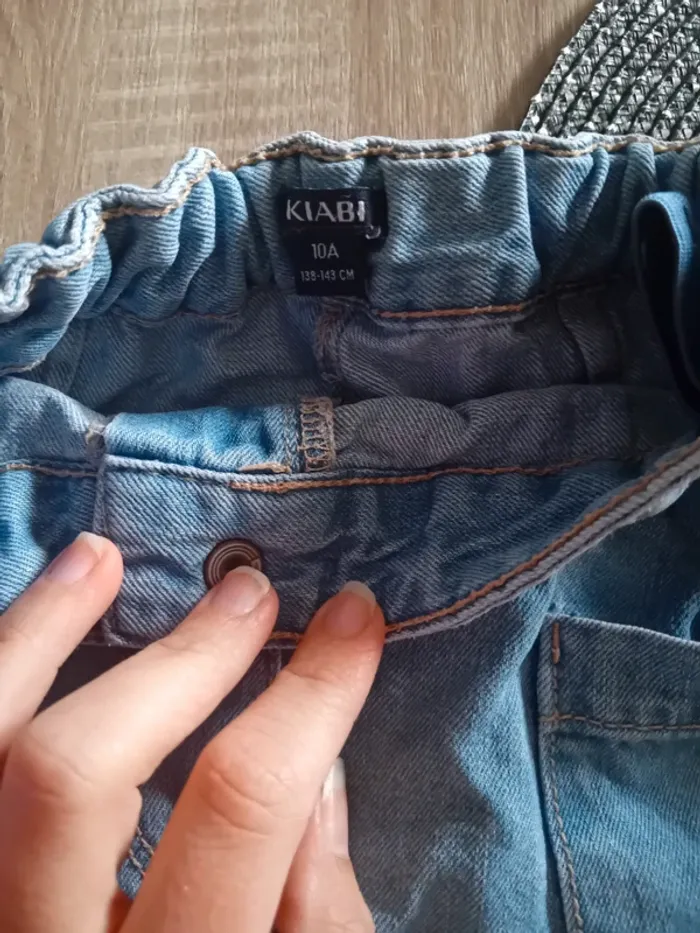 Jupe en jeans fille 10 ans - photo numéro 2