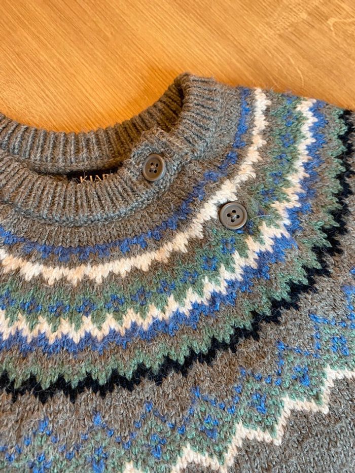 Pull gris - photo numéro 3