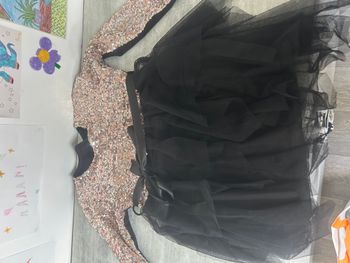 belle robe à strass robe cérémonie de soirée taille 10 ans