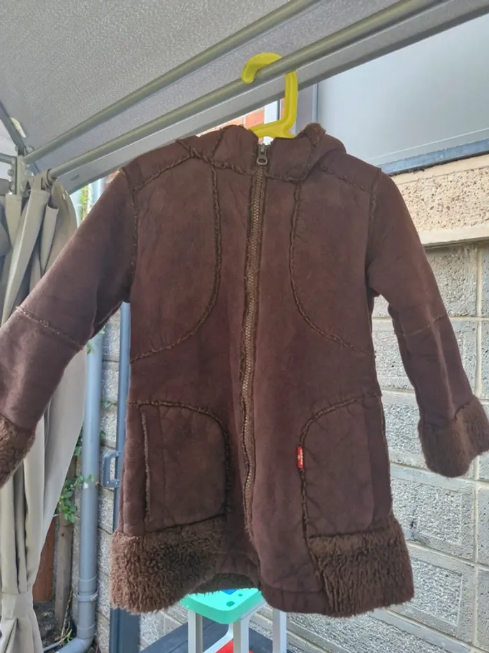 Veste molletonnée • brune - photo numéro 7