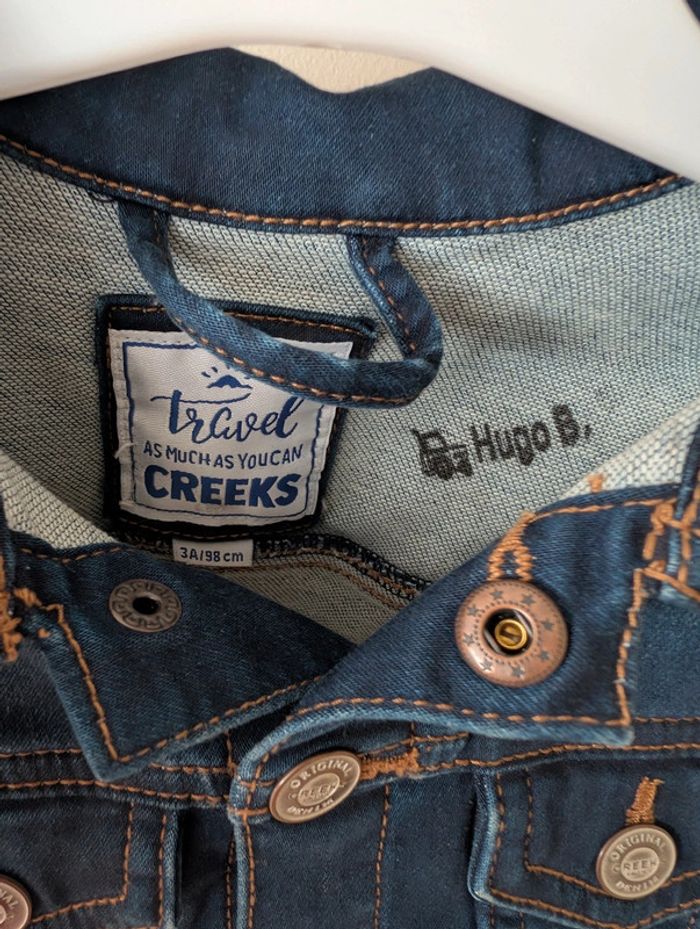 Veste jean 3 ans Creeks - photo numéro 3
