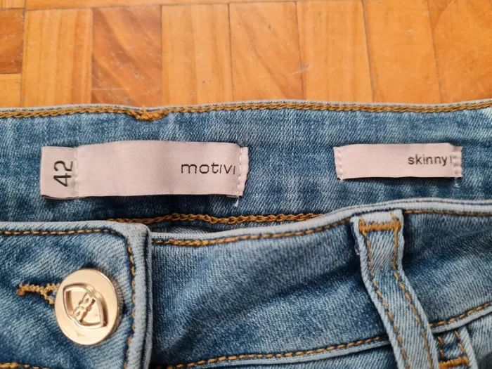 Jeans femme taille haute Motivi T38 FR - photo numéro 9