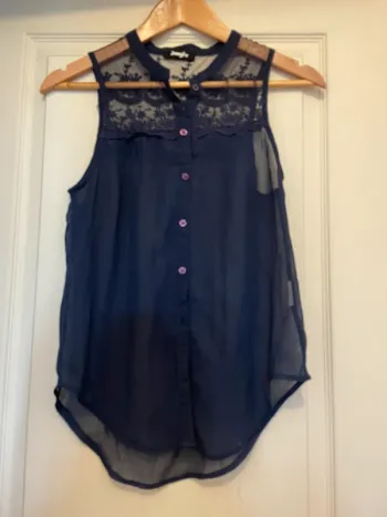 Blouse transparente