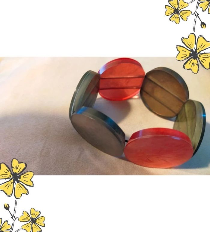 Bracelet nacre multicolore - Élastique - Collection Terres d’Ailleurs - photo numéro 13