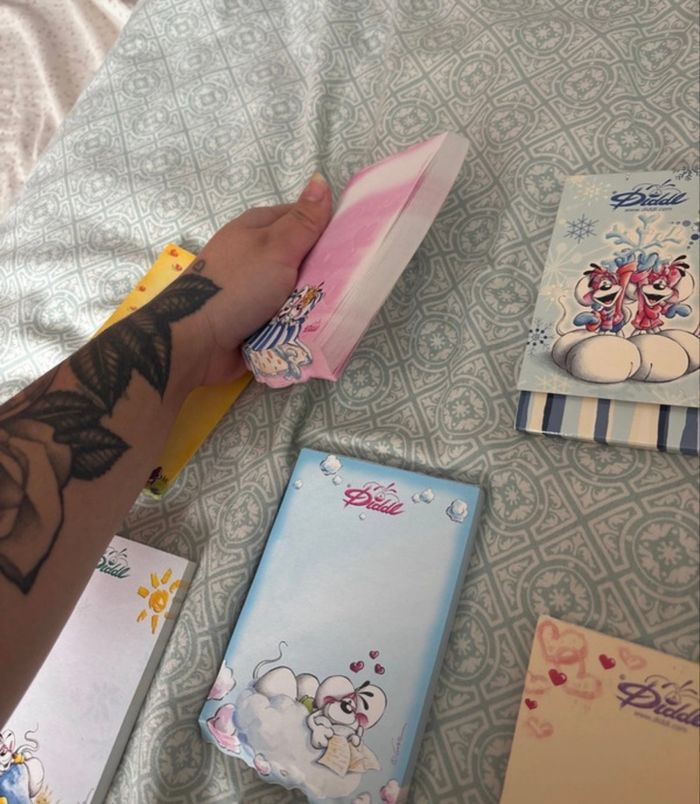 Lot de 9 blocs diddl - photo numéro 5