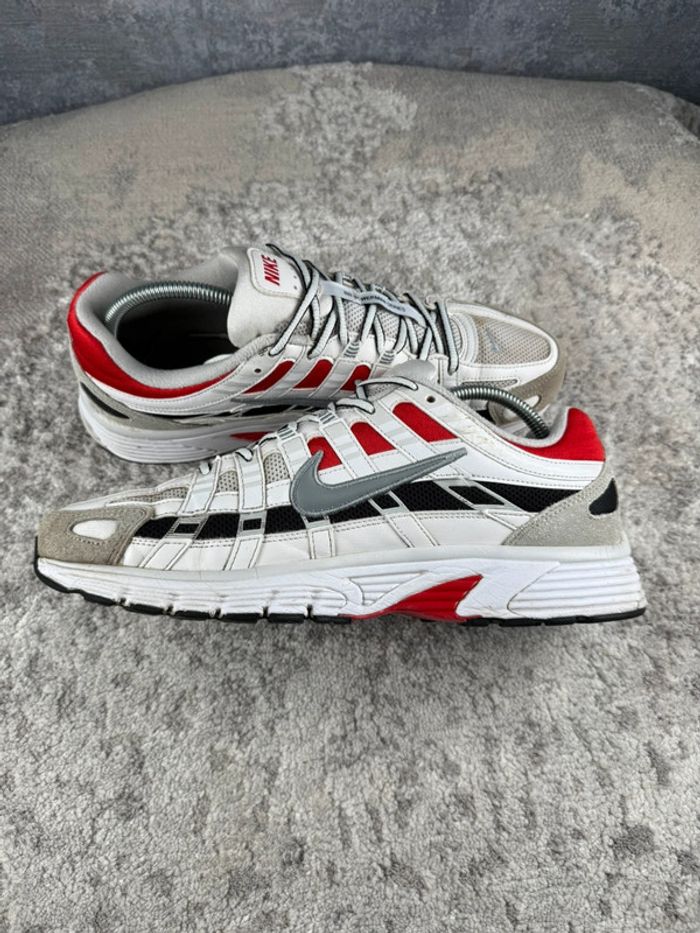 Nike P-6000 Running White Red University - Red & White - photo numéro 7