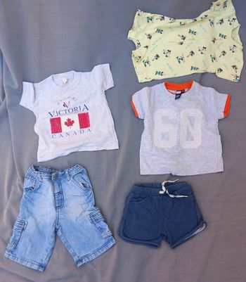 Lot de vétements 5 articles garçon