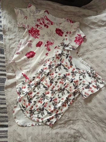 Lot de 2 bodies fleuris - shein - 92cm - 2-3 ans