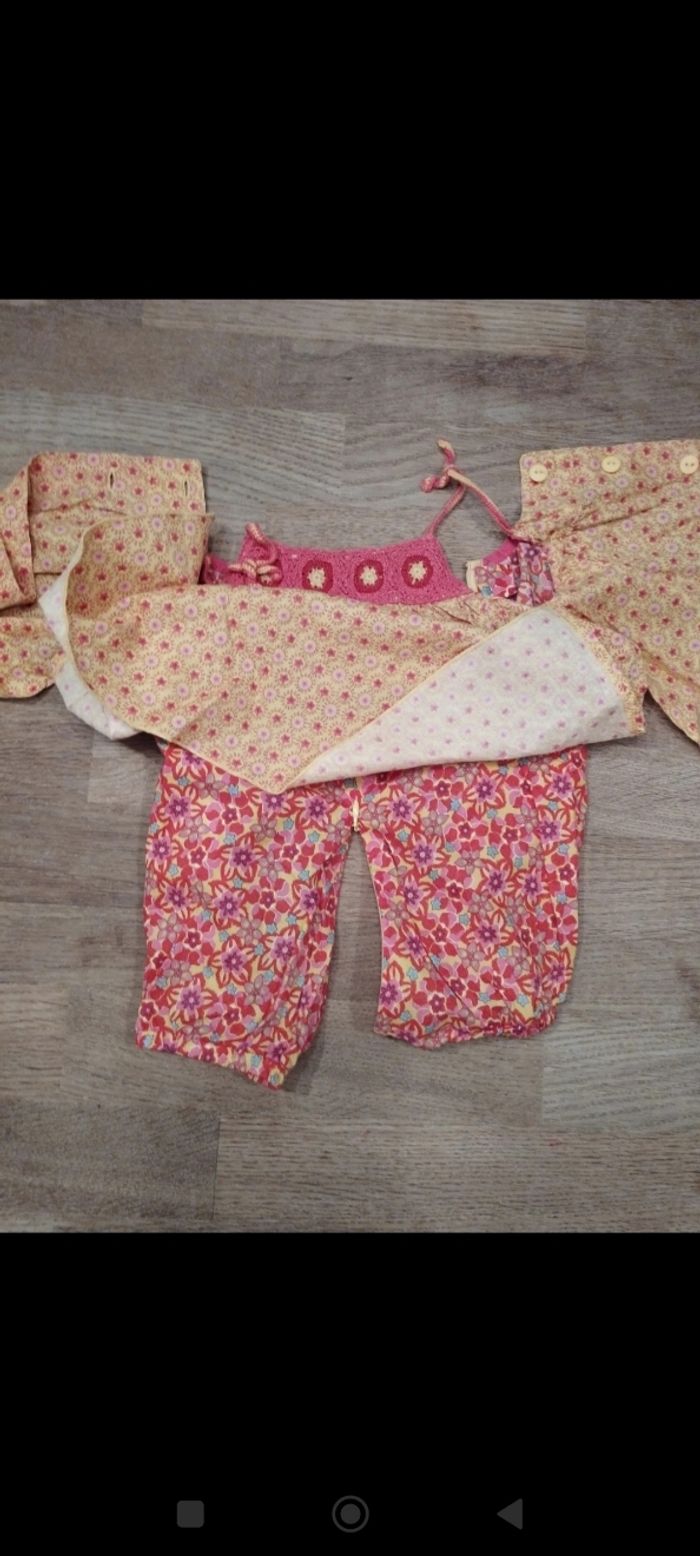 Robe barboteuse Catimini 12 mois - photo numéro 4