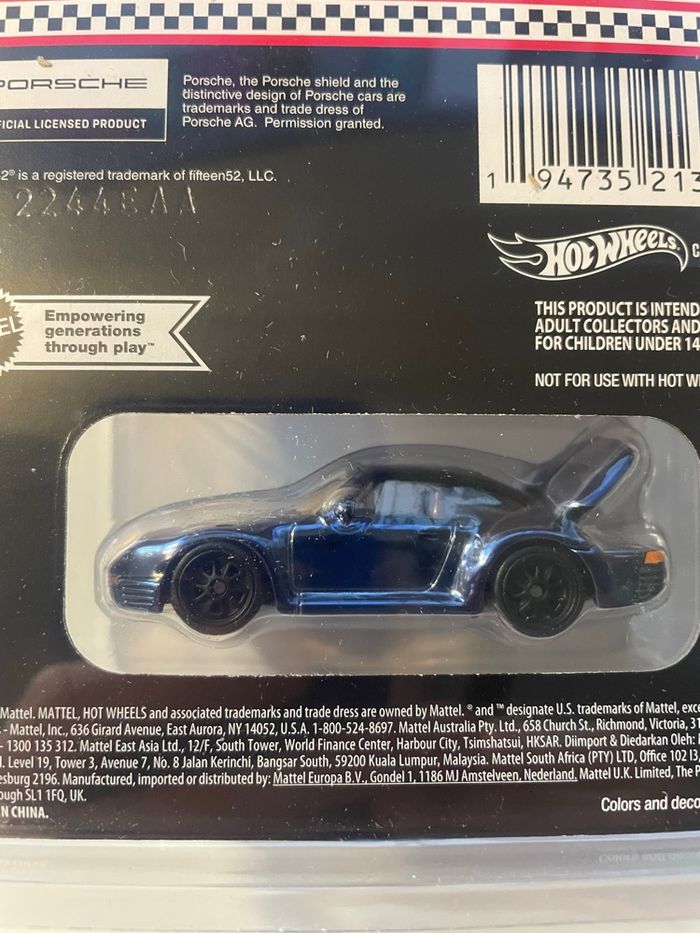RLC exclusive Porsche 959 Mattel Creation - photo numéro 3