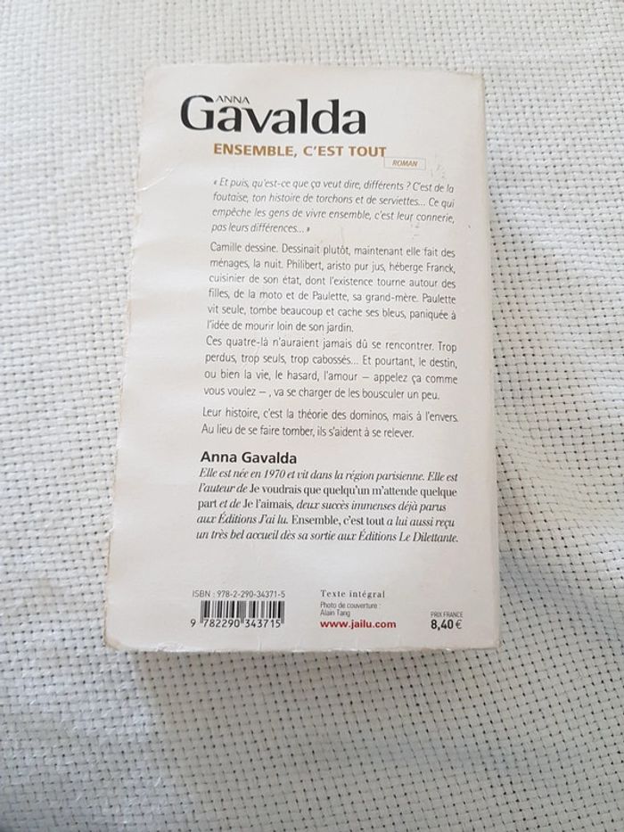 Ensemble c'est tout - Anna Gavalda - photo numéro 2