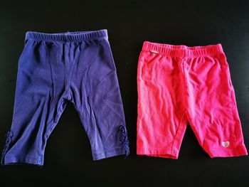 Duo Leggings courts_ fille_24 mois