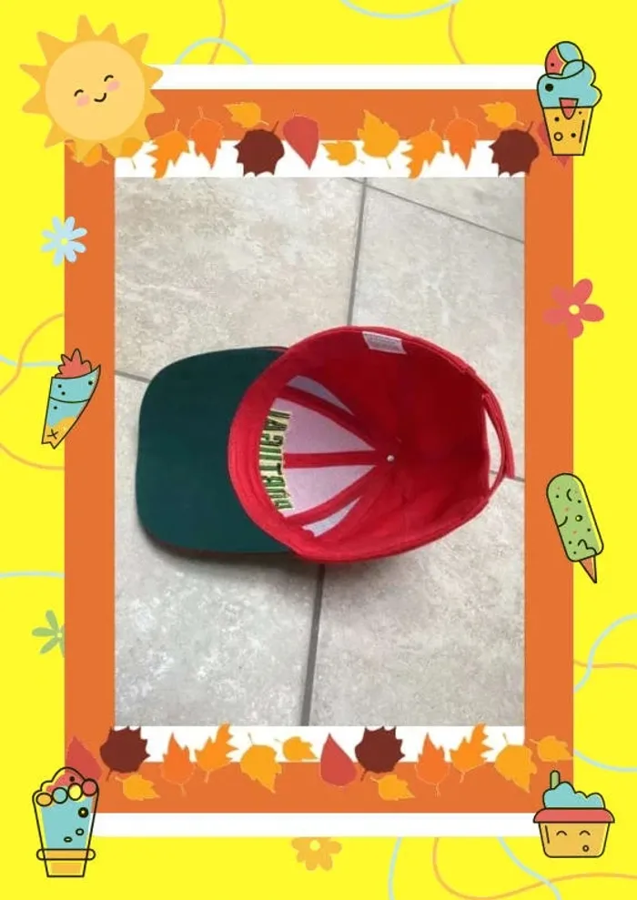 Casquette Portugal rouge vert Hot Style - photo numéro 5