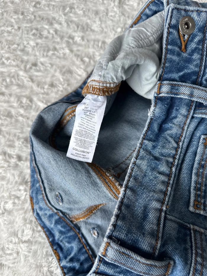 Jean taille haute bleu foncé taille 38 - photo numéro 5
