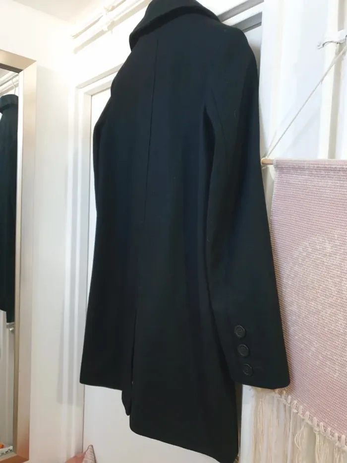 Manteau Caban Laine Petit Bateau Taille 14 ans - photo numéro 8