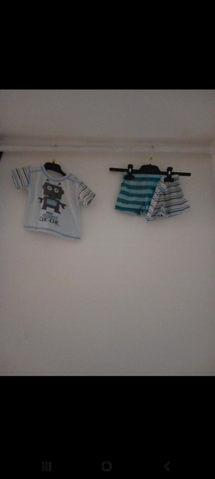 Pyjama short 6mois