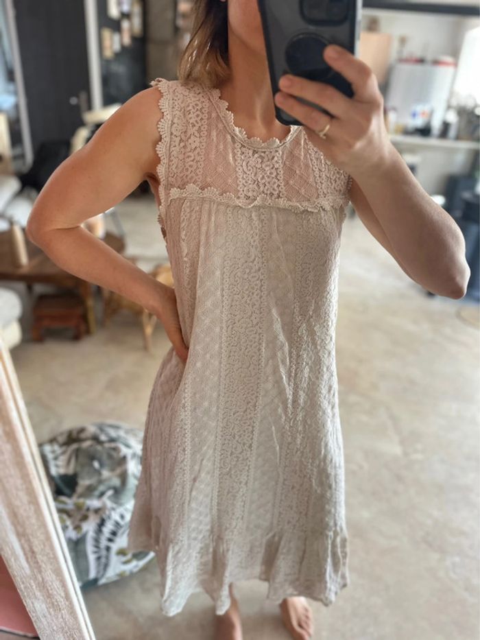 Robe bohème dentelle - photo numéro 2