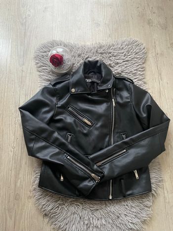Veste en similicuir Zara- taille S
