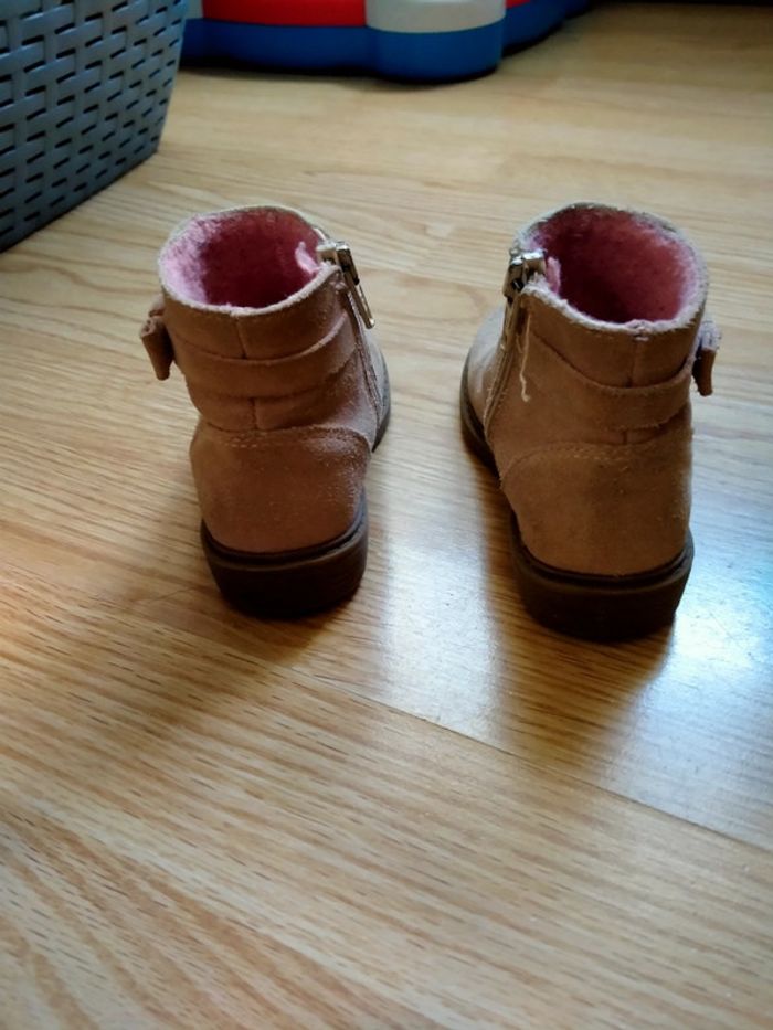 Bottines rose poudré. Gemo.
Pointure 24 - photo numéro 4