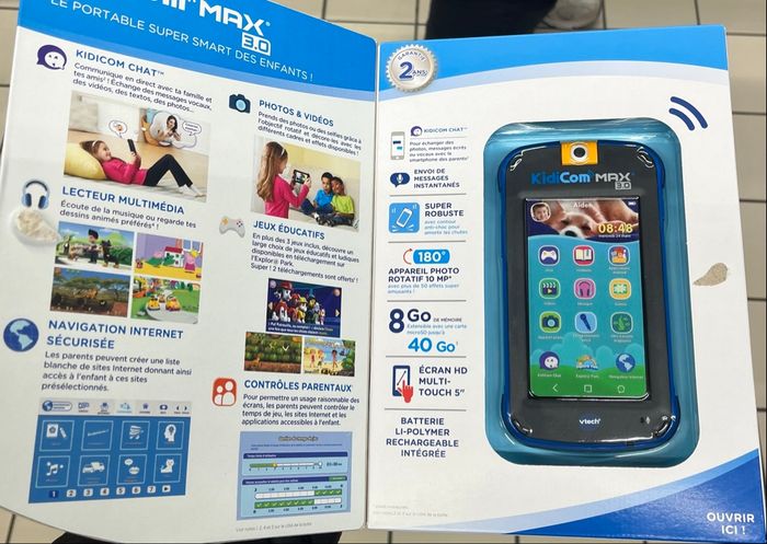 Tablette kidicom Max 3.0