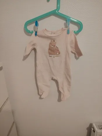Pyjama ourson taille 1 mois