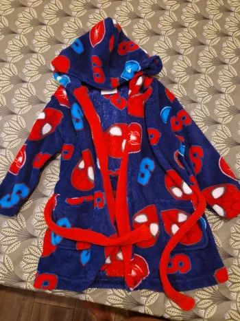 Robe de chambre spiderman
