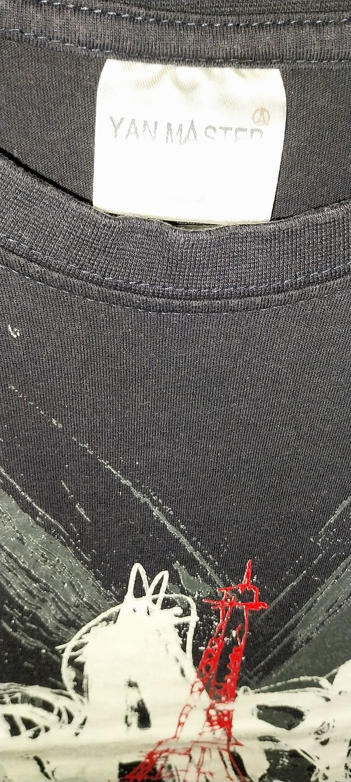 Tshirt manches courtes Paris bleu nuit excellent état 6 ans - photo numéro 3