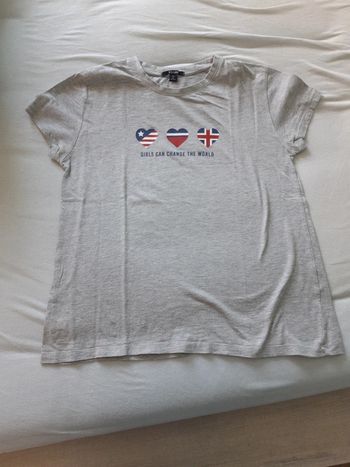 Tee shirt xs gris