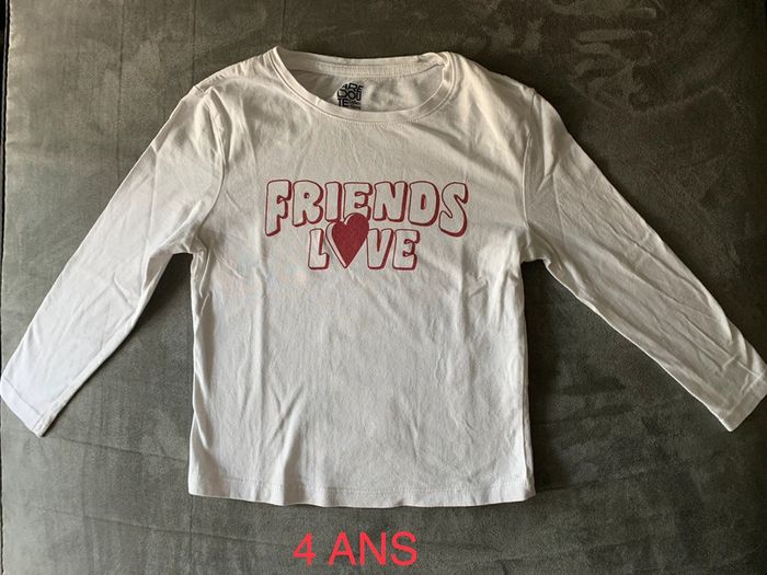 T shirt 4 ans