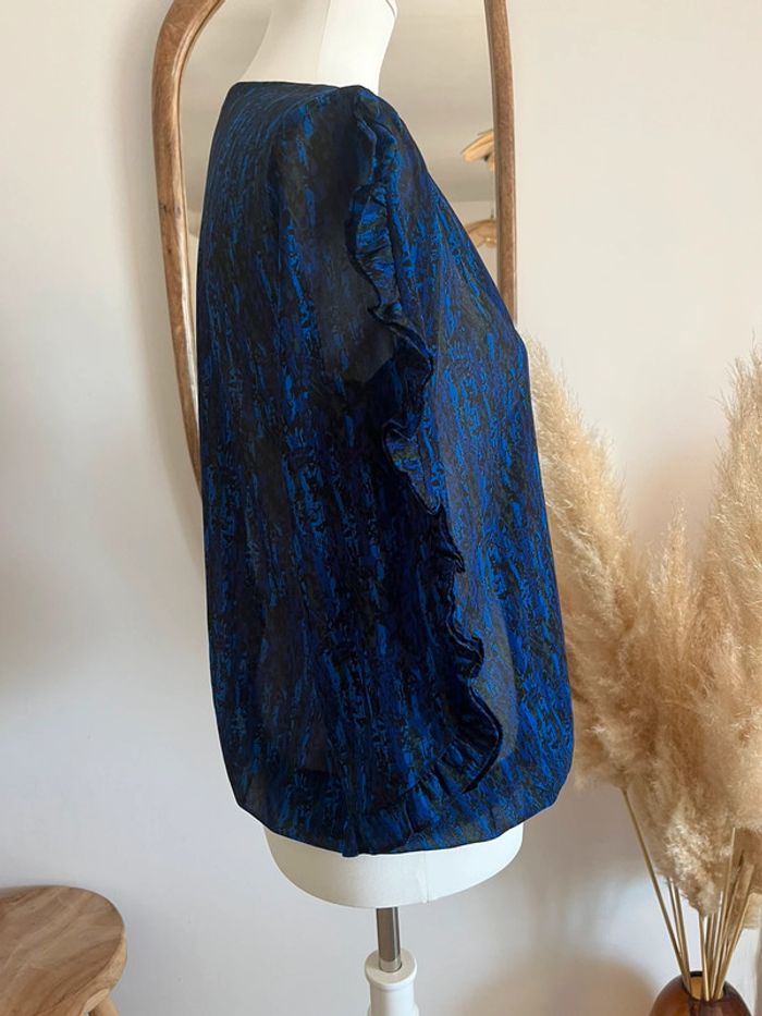 Blouse bleue et transparente School Rag - photo numéro 4
